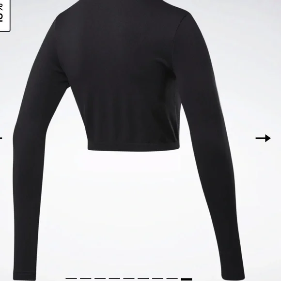 Size S | NWT REEBOK CLASSICS LONG SLEEVE SHIRT - Picture 8 of 12